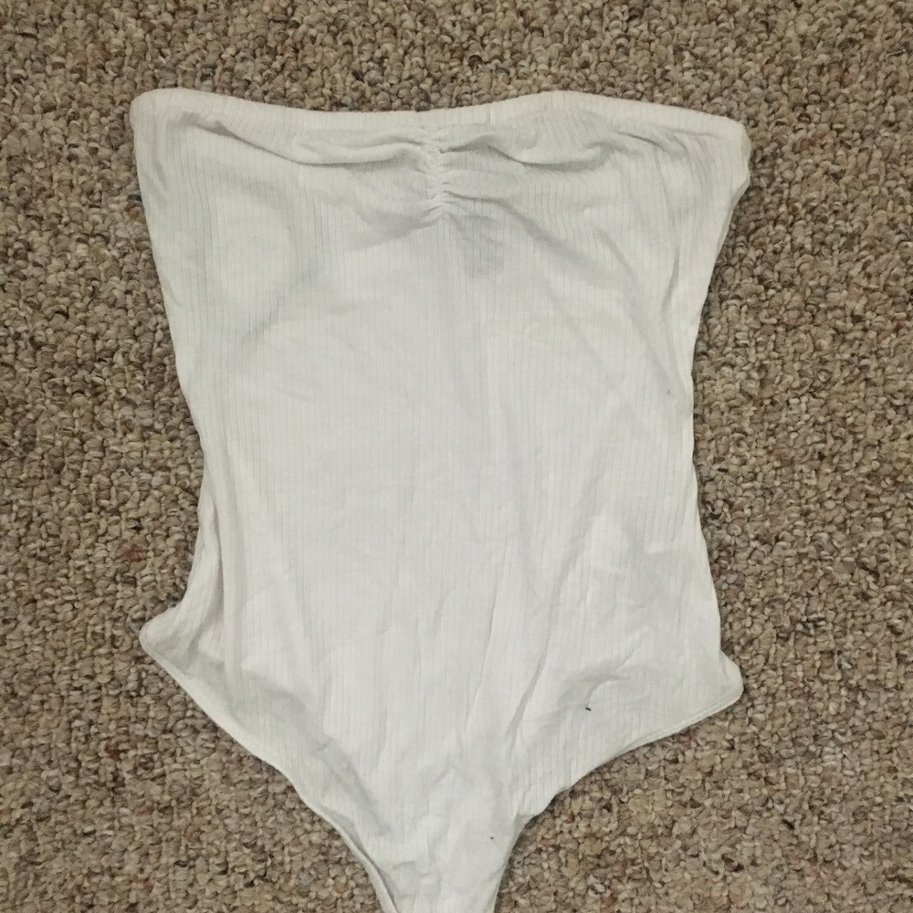 strapless bodysuit